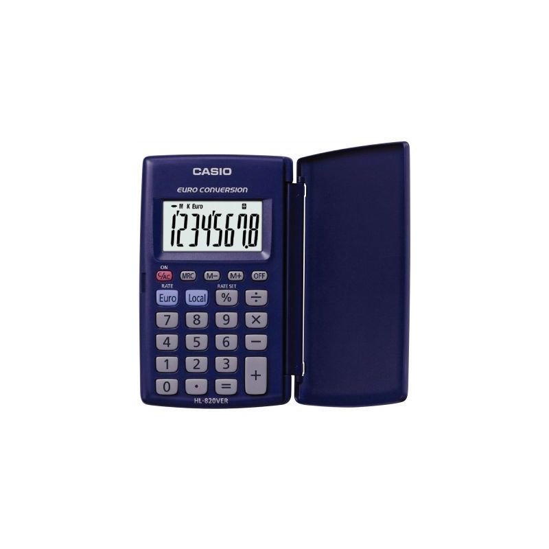 Achetez Machine à calculer de poche CASIO 8 chiffres HL820VER HL-820VERA-WA-EP CASIO pas cher sur M..