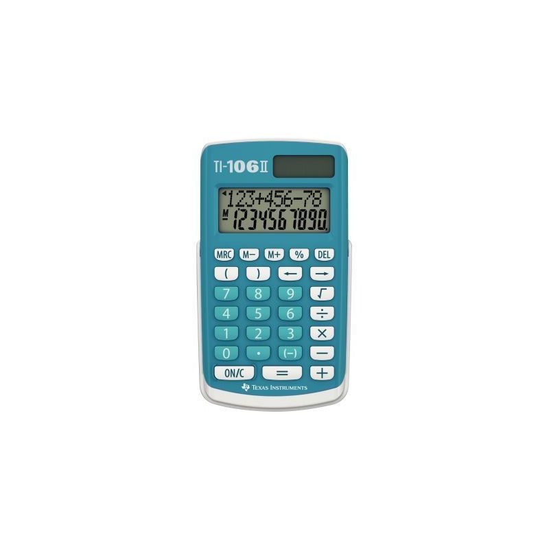 Achetez Machine à  calculer de poche scolaire Texas TI-106II TI106II TEXAS INSTRUMENTS pas cher su..