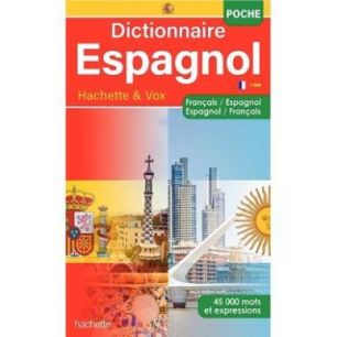 Achetez Dictionnaire de poche français / espagnol hachette & vox 9782014006834 pas cher sur Ma Rent..