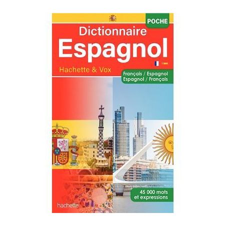 Achetez Dictionnaire de poche français / espagnol hachette & vox 9782014006834 pas cher sur Ma Rent..