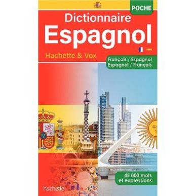 Achetez Dictionnaire de poche français / espagnol hachette & vox 9782014006834 pas cher sur Ma Rent..