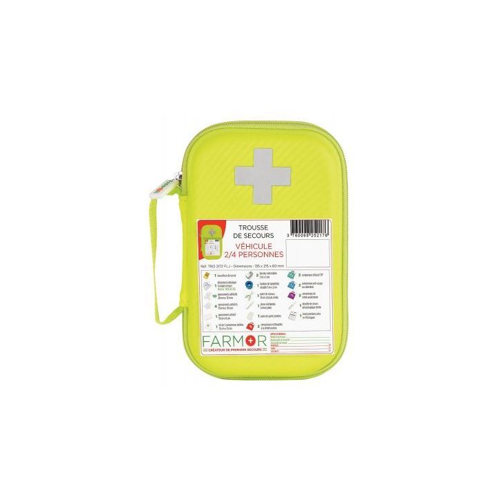 Trousse 1er secours haute visibilité TRO 2172 FLJ FARMOR