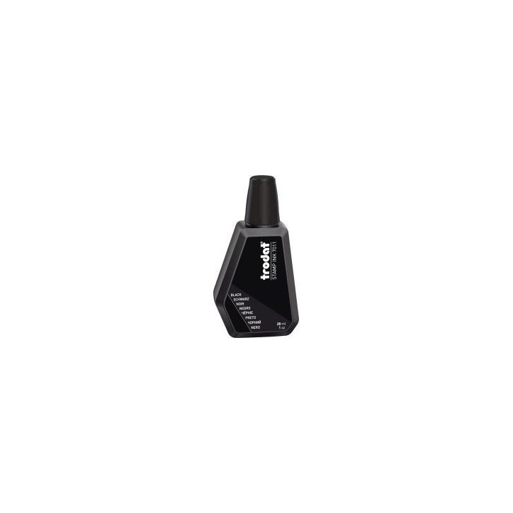 Flacon d'encre tampon  trodat noir B170111 TRODAT