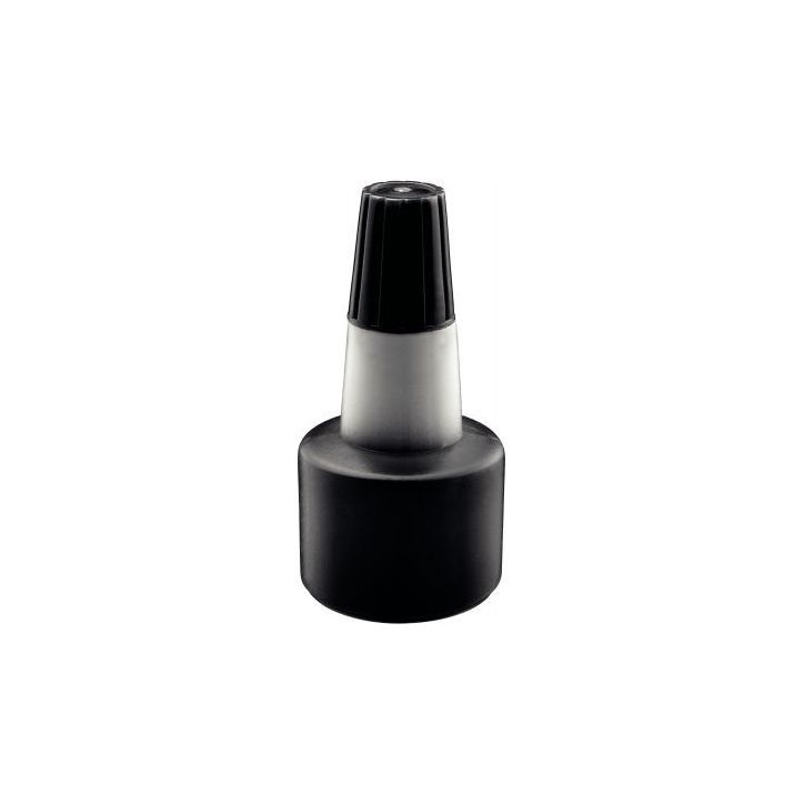 Encre à tampon sans huile, Flacon 30 ml, coloris noir FTP300233