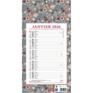 Achetez Calendrier mensuel 12 feuilles 36x19cm végétal PAP409V BOUCHUT GRANDREMY pas cher sur Ma R..