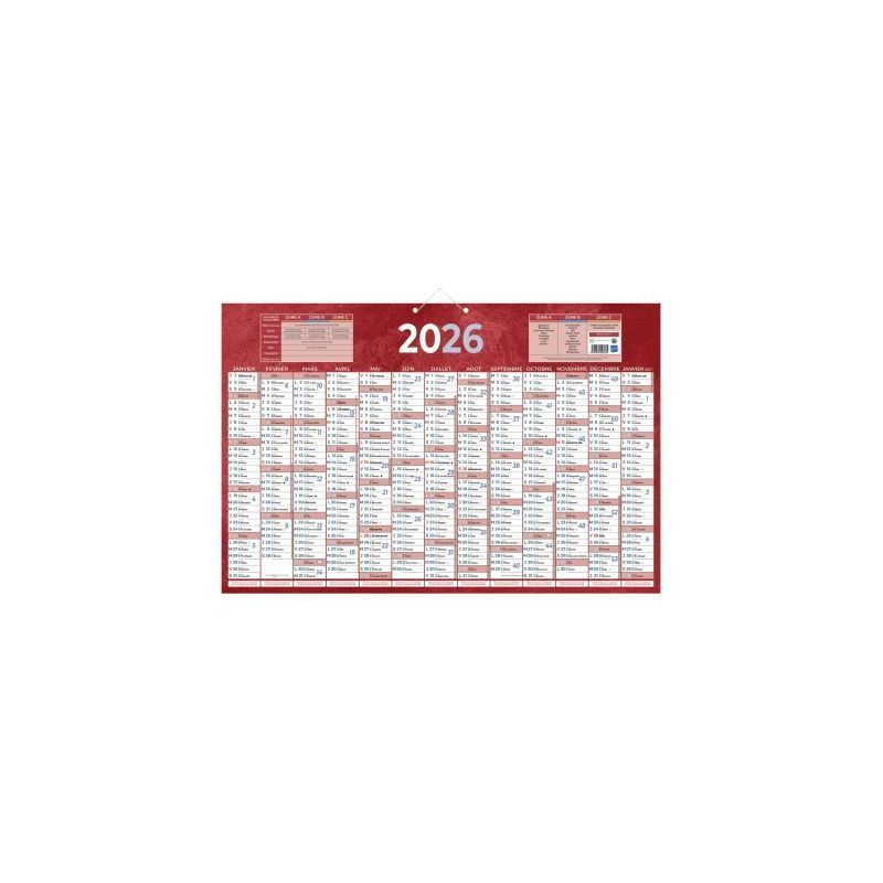 Achetez Calendrier annuel 13 mois 43x65cm rouge PAP228R pas cher sur Ma Rentrée Scolaire Achetez Calendrier annuel 13 mois 43x65cm rouge PAP228R pas cher sur Ma Rentrée Scolaire