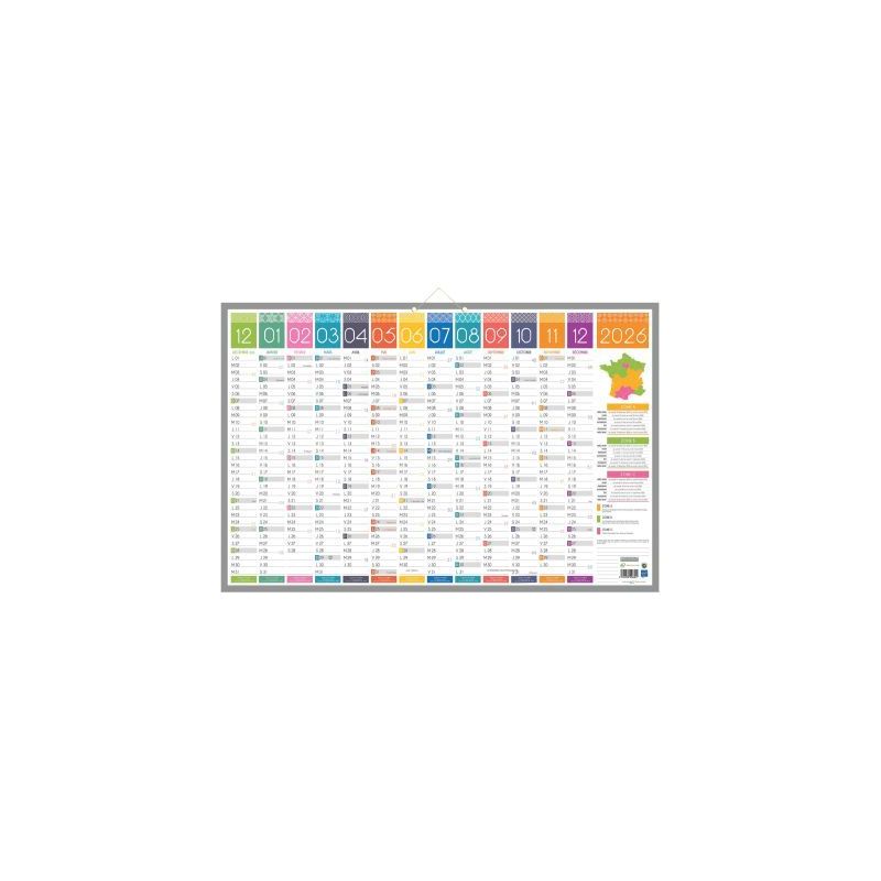 Achetez Calendrier annuel 13 mois Tendance 43x65cm PAPTENDANCEMAXI BOUCHUT GRANDREMY pas cher sur Ma.. Achetez Calendrier annuel 13 mois Tendance 43x65cm PAPTENDANCEMAXI BOUCHUT GRANDREMY pas cher sur Ma..