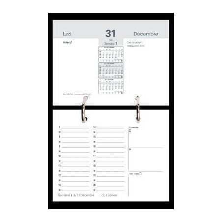 Achetez Bloc éphéméride 100% plan 033001Q QUO VADIS pas cher sur Ma Rentrée Scolaire