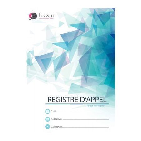Achetez Registre d'appel journalier découpé 7565 pas cher sur Ma Rentrée Scolaire