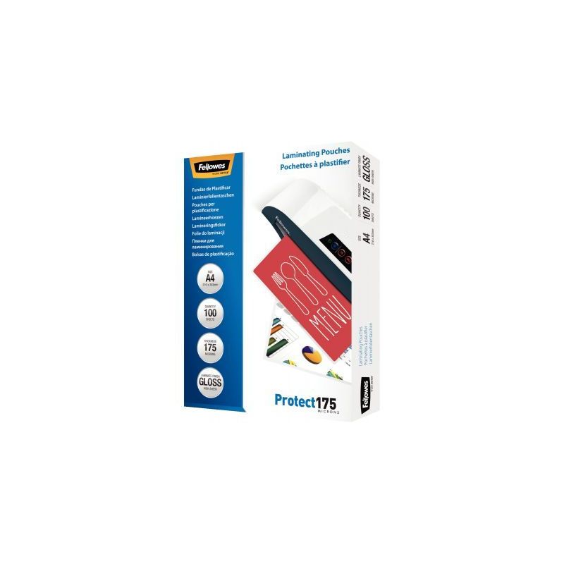 Achetez FELLOWES Pack de 100 pochettes A4 175 microns 5308703 pas cher sur Ma Rentrée Scolaire Achetez FELLOWES Pack de 100 pochettes A4 175 microns 5308703 pas cher sur Ma Rentrée Scolaire