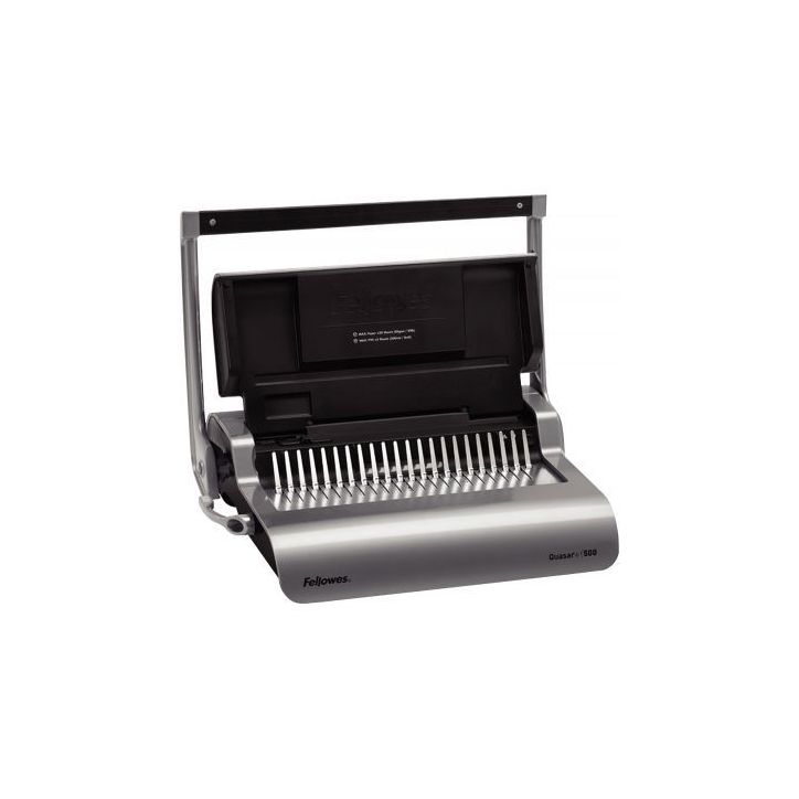 FELLOWES Perforelieur manuel Quasar + 22 feuilles, relie 500 feuilles 5627701