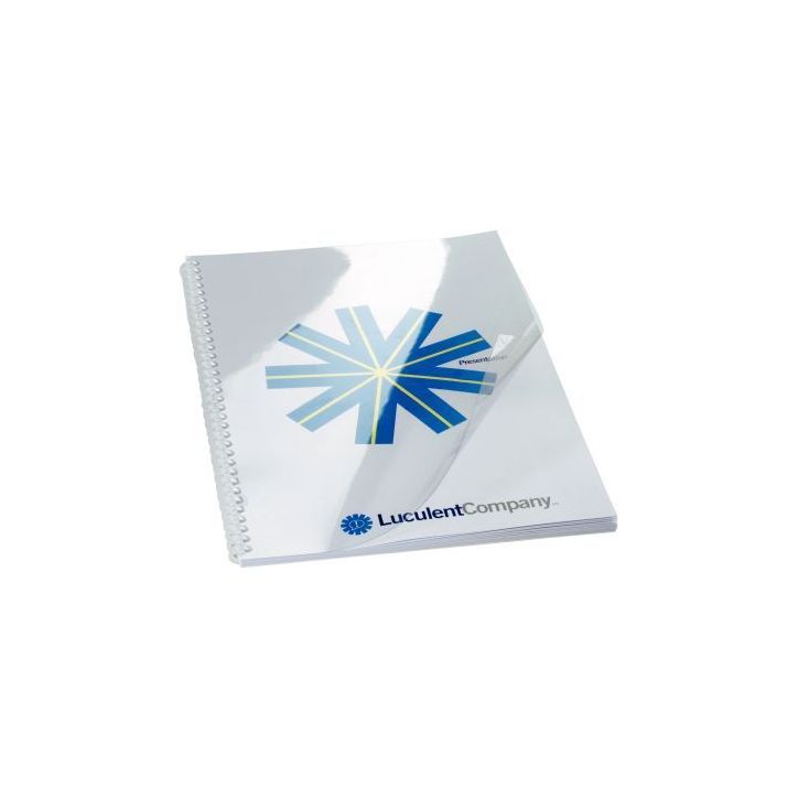 Paquet de 25 couvertures GBC HiClear transparentes incolores CN011880 GBC ACCO