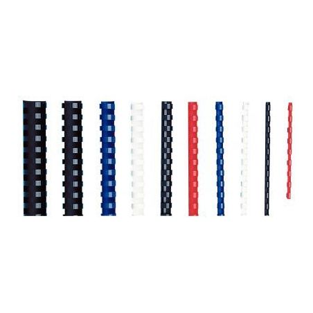 Achetez Boîte de 100 peignes anneaux plastiques 20mm Noir  pas cher sur Ma Rentrée Scolaire