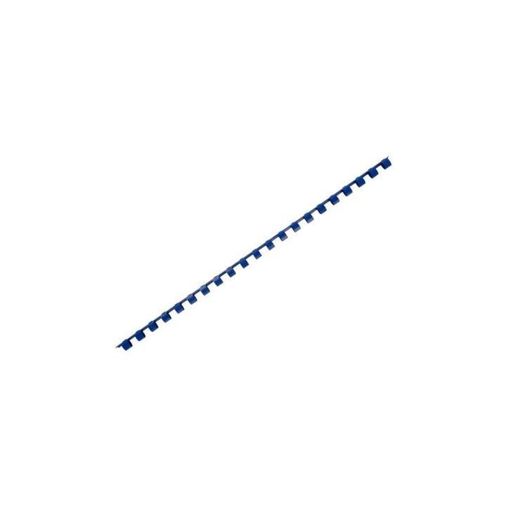 Boîte de 100 reliures plastiques couleur à? 8mm bleu 19339