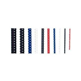 Achetez Boîte de 100 peignes anneaux plastiques 14mm Noir  pas cher sur Ma Rentrée Scolaire