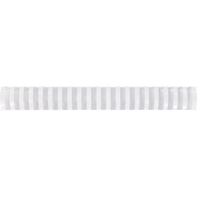 Achetez Boite de 50 anneaux reliure/peignes à relier plastique ovales diamètre 38mm blanc 49271 pa..