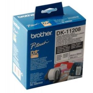 Achetez Rouleau de 400 étiquettes autocollantes blanches prédécoupées d'adressage 38 x 90 mm DK1..