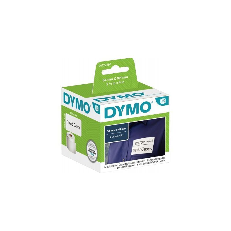 Achetez Pack de 6 rouleaux de 220 étiquettes expédition 54 x 101 mm 2093092 DYMO pas cher sur Ma R..