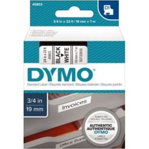Achetez Ruban cassette Dymo 19 mm x 7 m noir et blanc 19 mm S0720830 DYMO pas cher sur Ma Rentrée S..