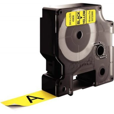 Achetez Recharge DYMO D1 19 mm x 7 m impression noir support jaune S0720880 DYMO pas cher sur Ma Ren..