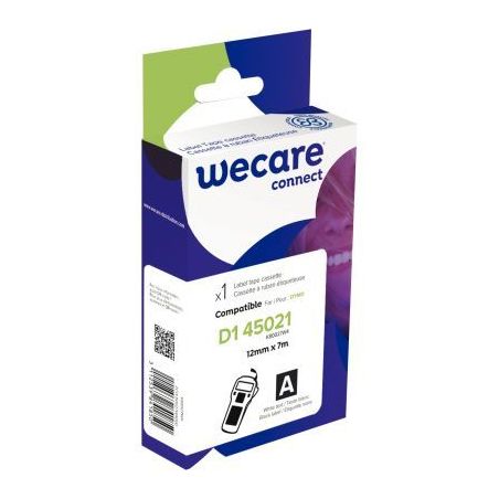 Achetez Ruban D1 blanc sur noir 12 mm x 7 m compatible K80027W4 WECARE ARMOR pas cher sur Ma Rentré..