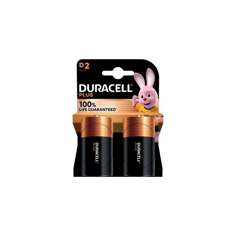Achetez Blister 2 piles 1,5V Plus D / LR20 5000394141988 DURACELL pas cher sur Ma Rentrée Scolaire Achetez Blister 2 piles 1,5V Plus D / LR20 5000394141988 DURACELL pas cher sur Ma Rentrée Scolaire