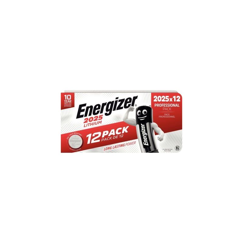 Achetez Paquet 12 piles lithium 3V CR2025 7638900441895 ENERGIZER pas cher sur Ma Rentrée Scolaire Achetez Paquet 12 piles lithium 3V CR2025 7638900441895 ENERGIZER pas cher sur Ma Rentrée Scolaire