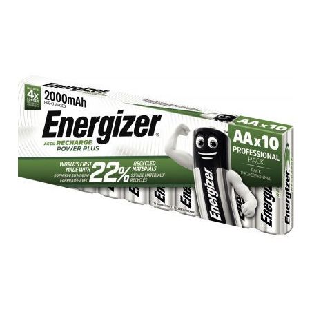 Achetez Paquet 10 accu Energizer AA 2000 mAh 7638900417029 ENERGIZER pas cher sur Ma Rentrée Scolai..