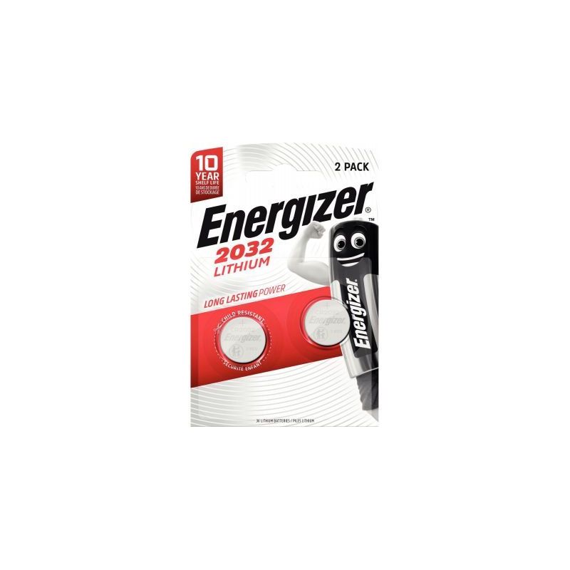 Achetez Blister de 2 pile lithium 3V CR2032 7638900248357 ENERGIZER pas cher sur Ma Rentrée Scolair..
