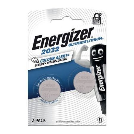 Achetez Blister 2 Piles Energizer Ultimate Lithium 2032 7638900452686 ENERGIZER pas cher sur Ma Rent..
