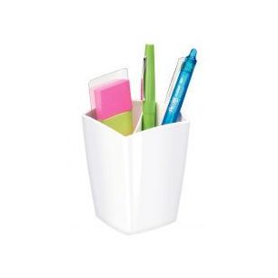 Achetez Pot à  crayons 2 cases Cep pro gloss blanc arctique 1005300021 CEP pas cher sur Ma Rentré..