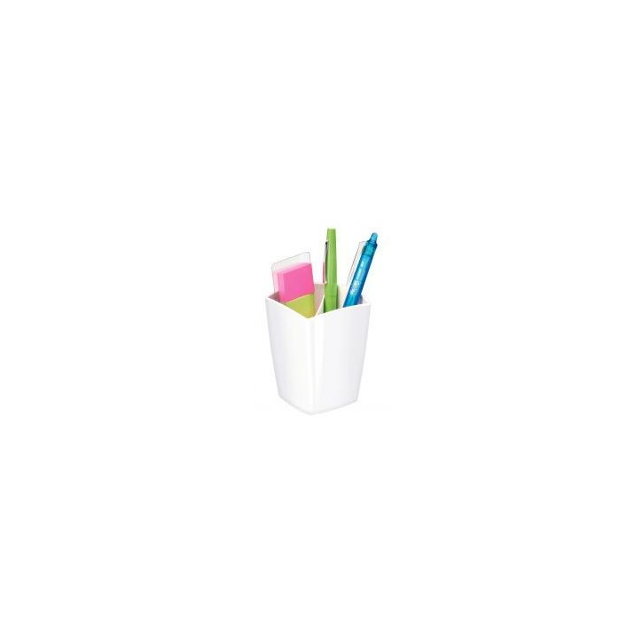 Pot à  crayons 2 cases Cep pro gloss blanc arctique 1005300021 CEP