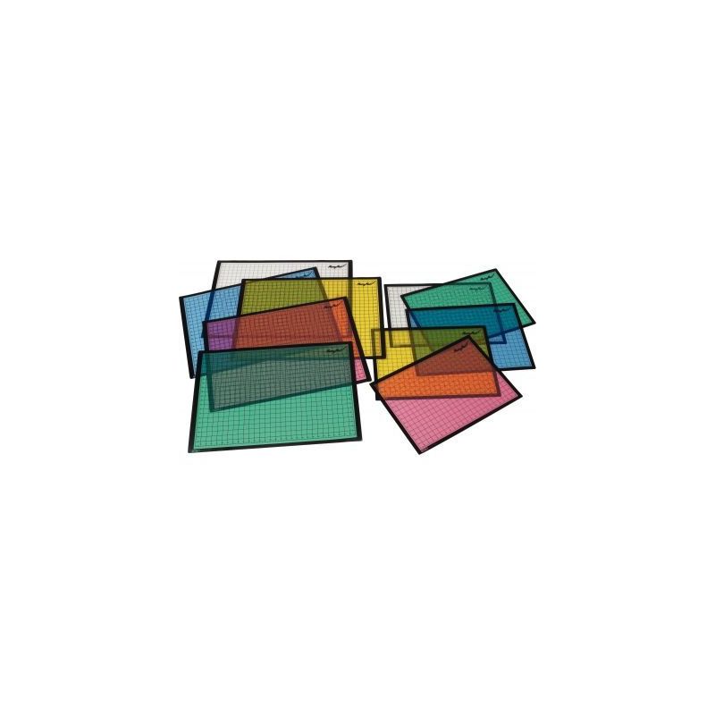 Achetez Set de 5 sous mains 65x47cm  coloris assortis 77640 pas cher sur Ma Rentrée Scolaire