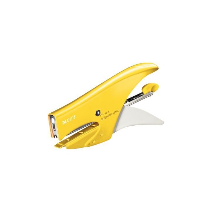 Agrafeuse pince Wow 5531 15 feuilles jaune 55311116 WOW LEITZ