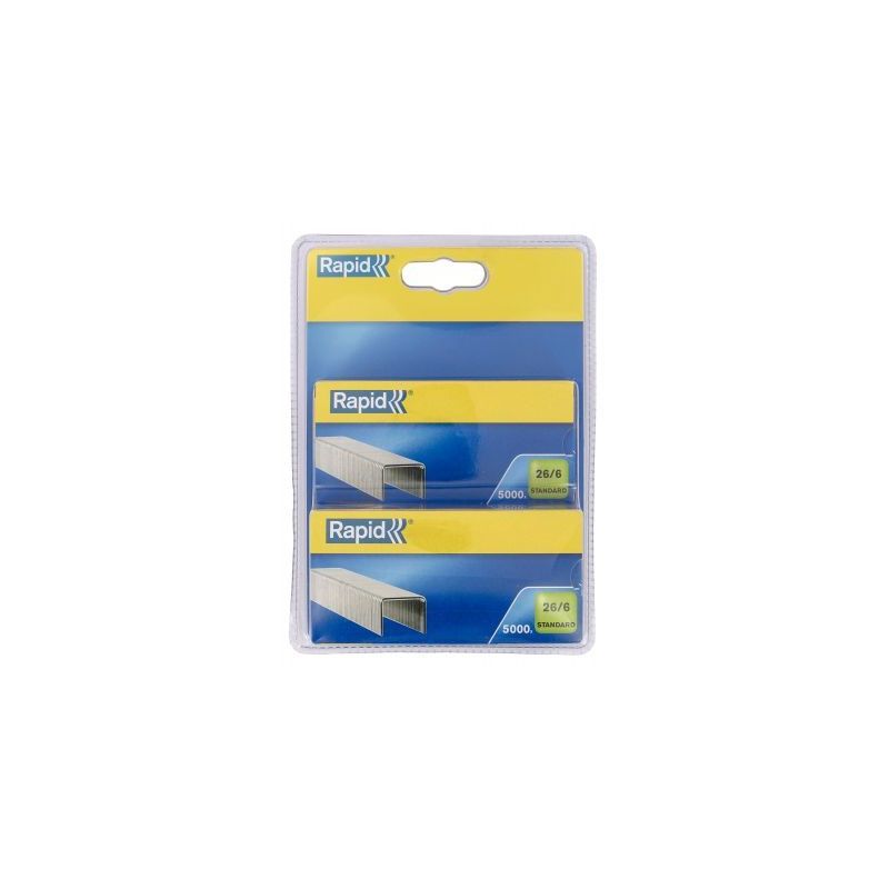 Achetez Blister de 3x 5 000 agrafes 26/6 Standard 24862400 RAPID ESSELTE pas cher sur Ma Rentrée Sc.. Achetez Blister de 3x 5 000 agrafes 26/6 Standard 24862400 RAPID ESSELTE pas cher sur Ma Rentrée Sc..