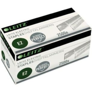 Achetez Paquet de 2 500 agrafes Leitz E2 pour agrafeuse électrique 5533 55690000 LEITZ pas cher sur..