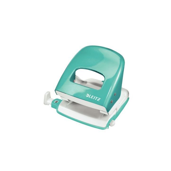 LEITZ Perforateur NeXXT menthe - 2 trous en métal - Capacité 30 feuilles - Livré en Boîte