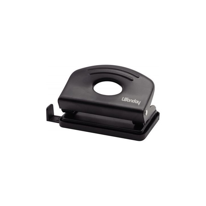 Perforateur 2 trous écartement 8 cm + réglette de guidage, perforation jusqu'à  10 feuilles FPE020172 JPC