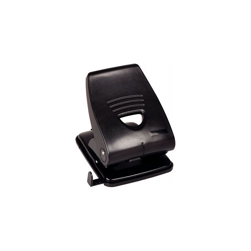 Achetez Perforateur 2 trous. Capacité 40 feuilles. Ecart 8 cm. à¸6mm. Réglette. Coloris Noir et ..
