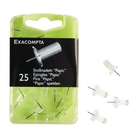 Achetez Boite de 25 épingles PAPIC cristal 14912E PAPIC EXACOMPTA pas cher sur Ma Rentrée Scolaire