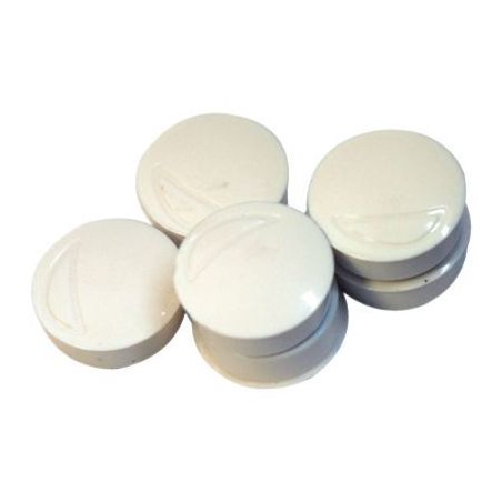 Achetez Boîte de 7 aimants 20 mm ronds Blanc pas cher sur Ma Rentrée Scolaire