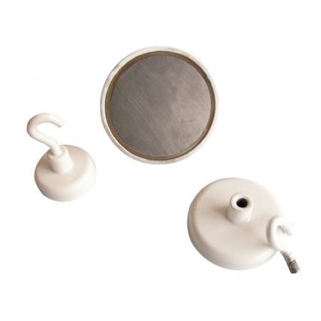 Achetez Blister 2 crochets de suspension magnétique diamètre 45mm blanc FAI700872 pas cher sur Ma ..