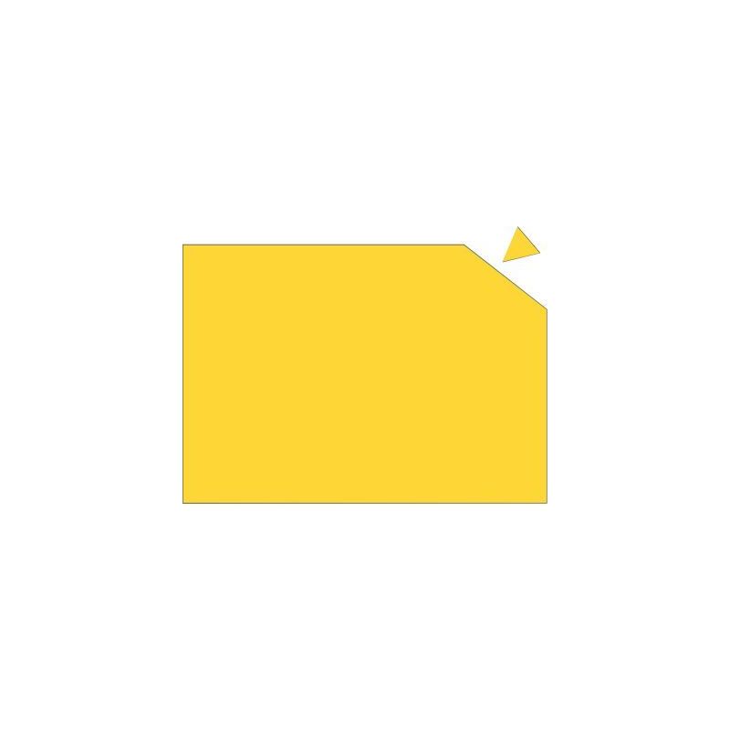 Achetez Plaque magnétique caoutchouc 20x29,5cm jaune MP841.04 FRANKEN pas cher sur Ma Rentrée Scol..