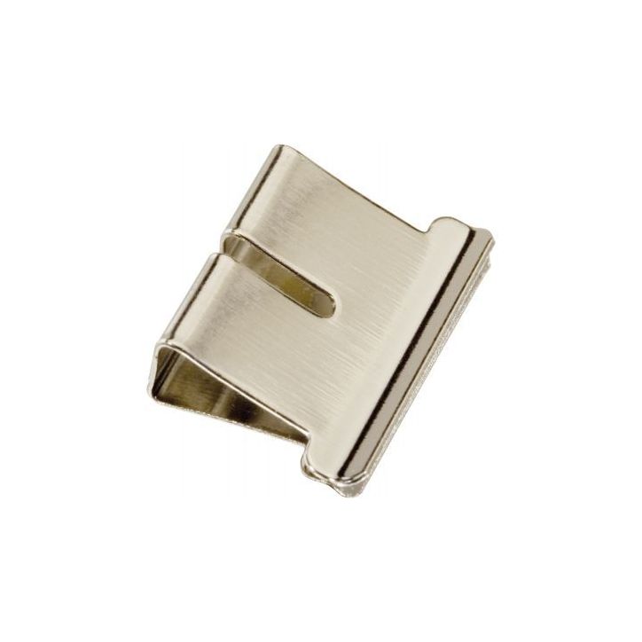 Boîte de 50 clips chromés 6mm 03542 SIGN