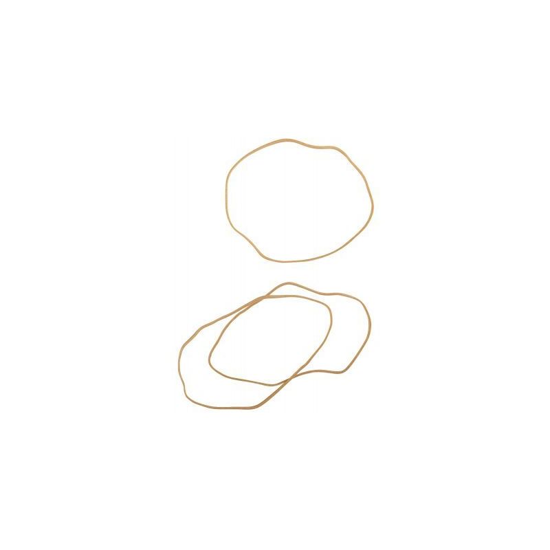 Achetez WONDAY Sac de 1kg d'élastique en caoutchouc blond étroit 120 x 1,8 mm pas cher sur Ma Rent..