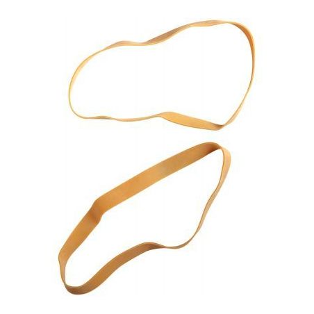 Achetez WONDAY Boîte distributrice de 100g d'élastique en caoutchouc blond large 150x10mm pas cher..