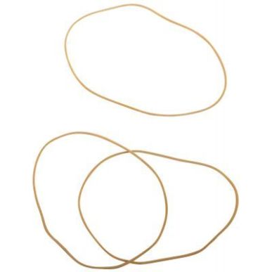 Achetez WONDAY Boîte distributrice de 100g d'élastique en caoutchouc blond étroit 120x1,8mm pas c..