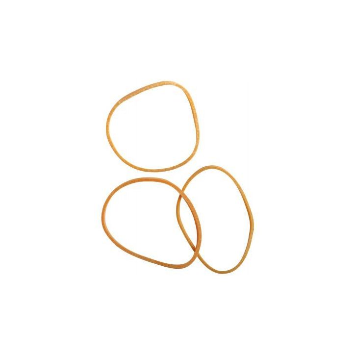 WONDAY Boîte distributrice de 100g d'élastique en caoutchouc blond étroit 60x1,8mm