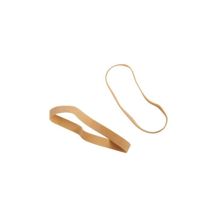 WONDAY Boîte distributrice de 100g d'élastique en caoutchouc blond large 120 x 10 mm