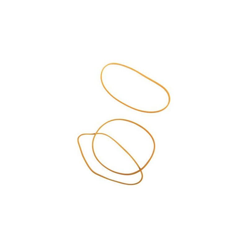 Achetez WONDAY Boîte distributrice de 100g d'élastique en caoutchouc blond étroit 80x1,8mm pas ch..